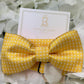 LB Bow Tie- Yellow