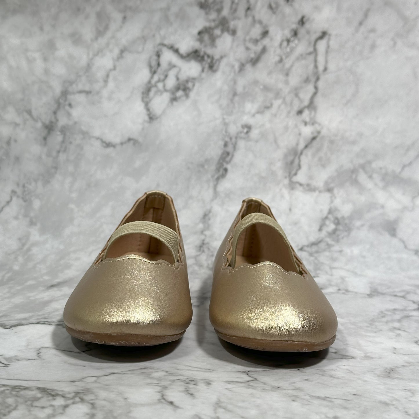 LB Mini Ballerina Flats | Gold