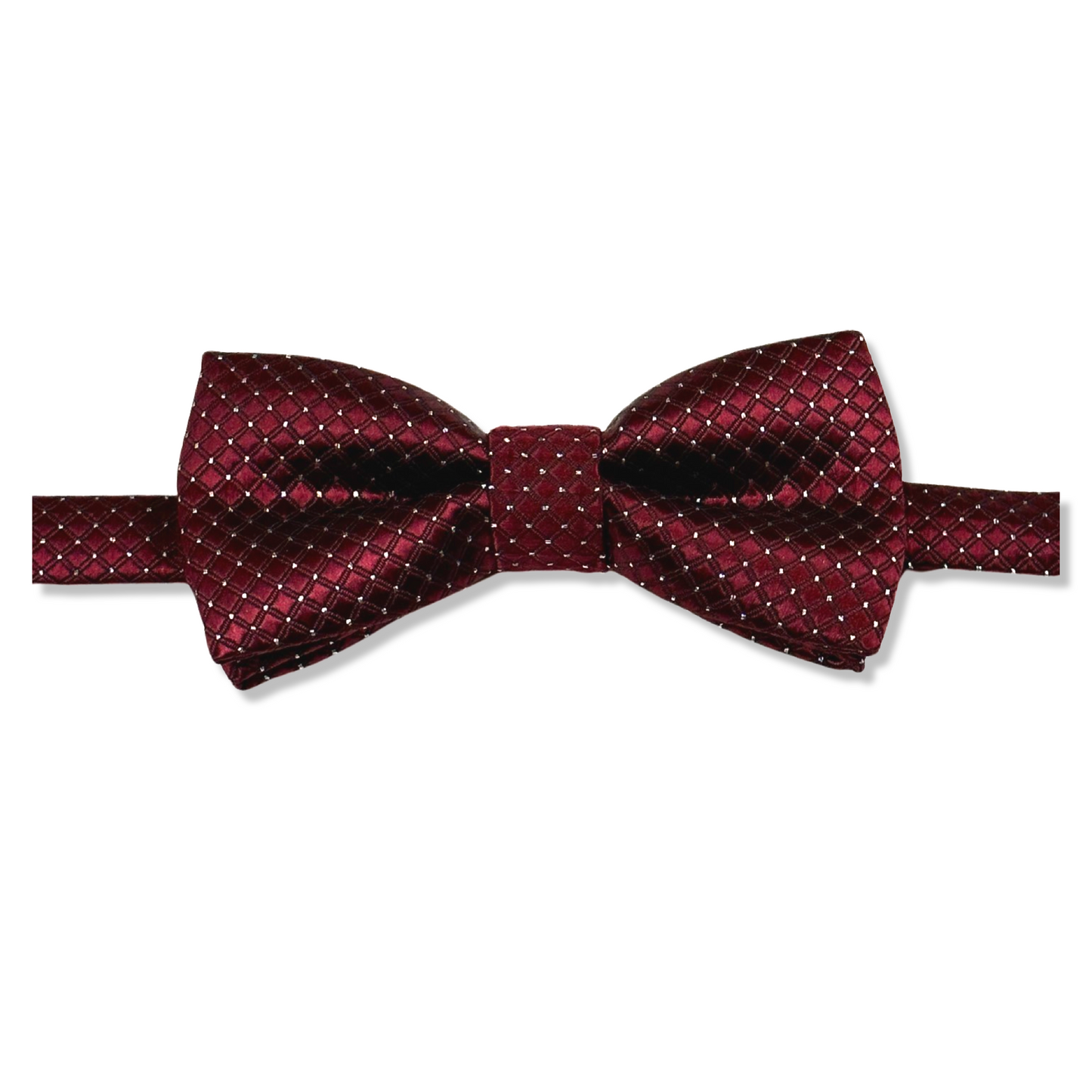 LB Bow Tie | Burgundy Diamond