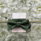 LB Bow Tie- Olive Green