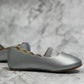 LB Mini Ballerina Flats- Silver