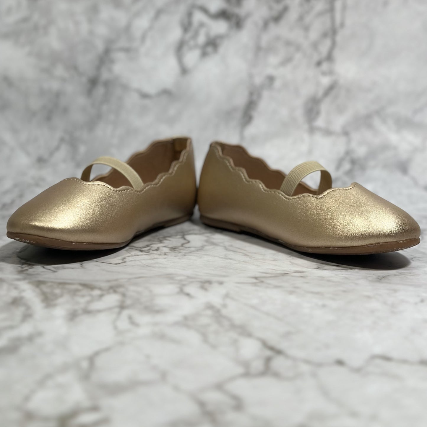 LB Mini Ballerina Flats | Gold