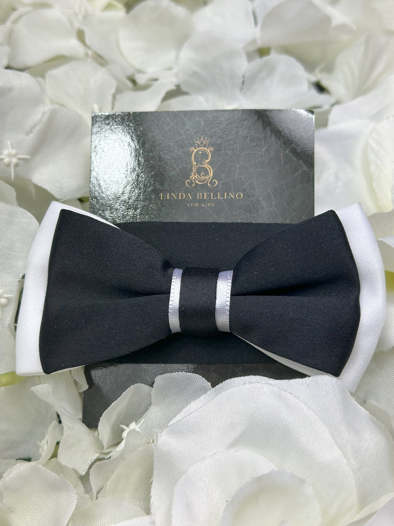 LB Bow Tie- Black & White