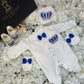 LB Lux Baby Gift Set | Blue | 4 Piece Set