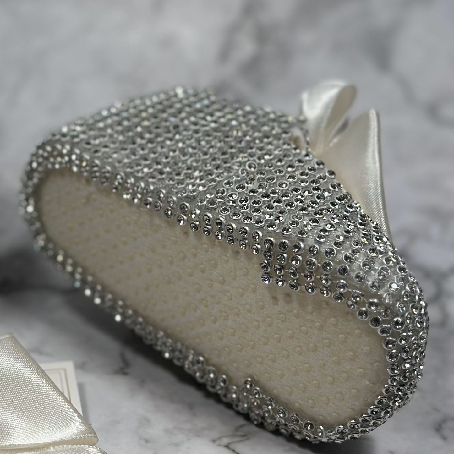 Linda Bellino Baby Luxe Set – Sparkly Shoes & Headband