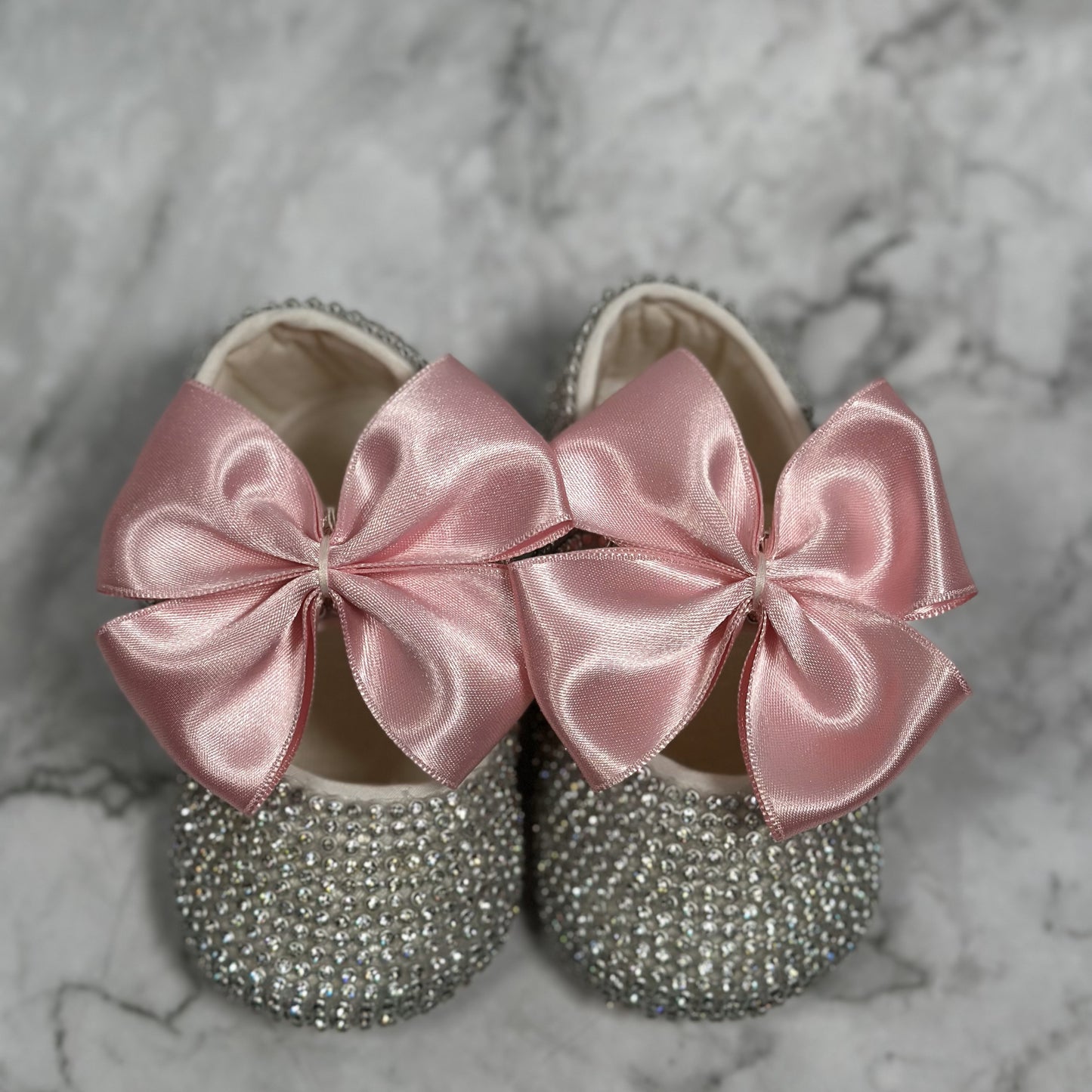 Linda Bellino Baby Luxe Set – Sparkly Shoes & Headband