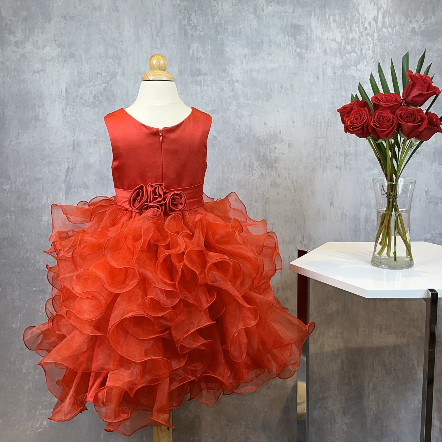 Latina Floral Organza Dress