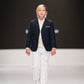 Boys Premium Wool Blend Blazer | Blue