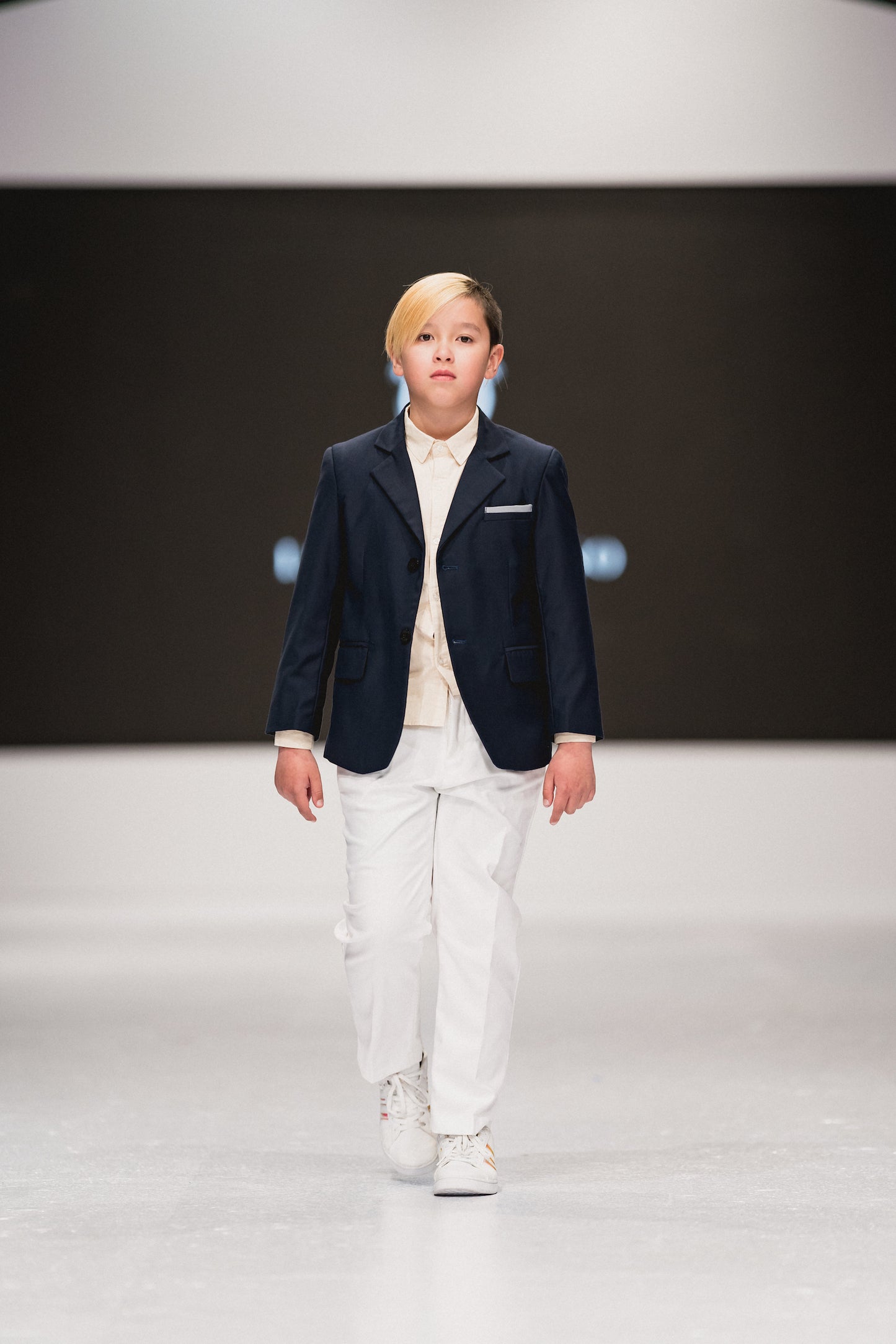 Boys Premium Wool Blend Blazer | Blue